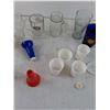 Image 6 : Assorted Plastic and Glassware Cups with Accessories As-Is