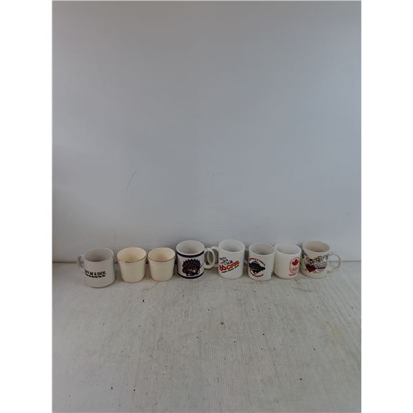 (8) Ceramic Coffee Mugs As-Is