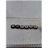Image 1 : (6) Hockey Pucks As-Is