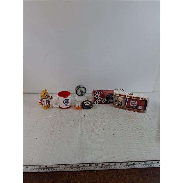 Assorted Sports Hockey NHL Memorabilia As-Is
