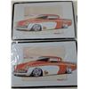 Image 2 : (3) Metal Signs of Cars As-Is