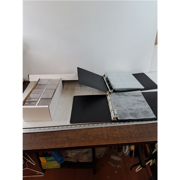 (1) Box, (2) Binders for Collector