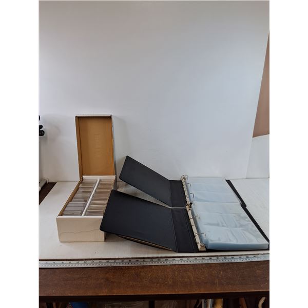(1) Box, (2) Binders for Collector