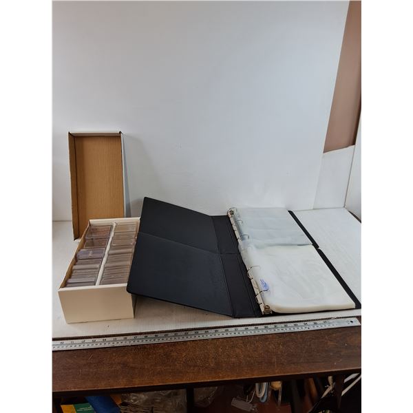 (1) Box, (2) Binders for Collector