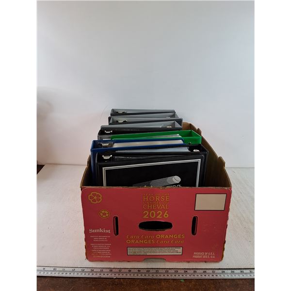 (9) Binders for Collectors