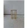 Image 2 : Small Glass and Metal Display Cabinet As-Is