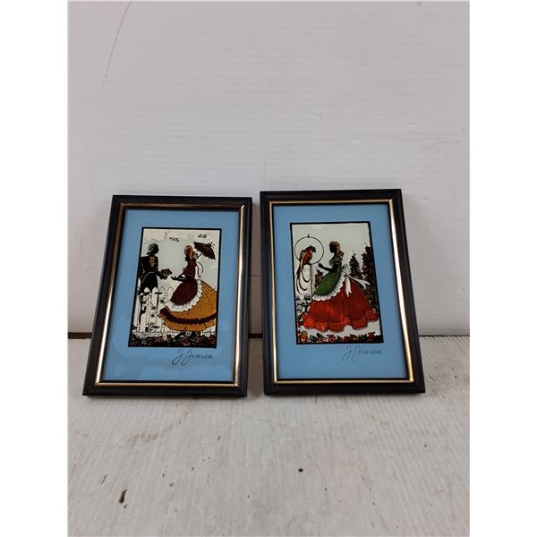(2) J. Jensen Pictures Prints As-Is