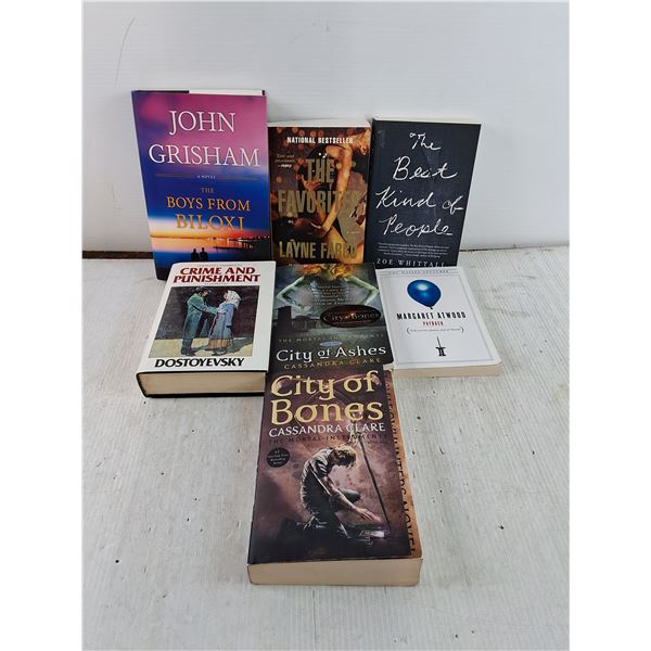 (7) Books, Romance, Thriller, Dostoyevsky