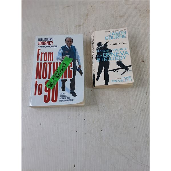 Jason Bourne From Nothing To 90 Books, Action Thriller