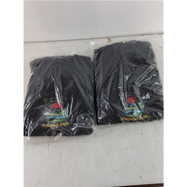 (2) Banff National Park Shirts, L Sized As-is