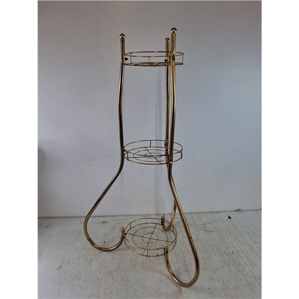 (1) Metal Planter, Cannot Ship