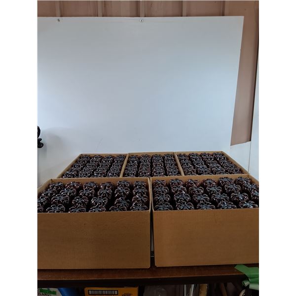 (5) Boxes of (24) 500mL Plastic Bottles Per Box