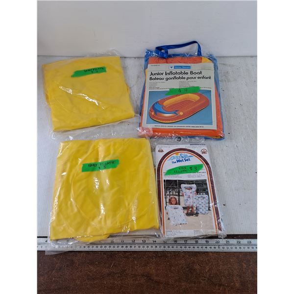 (4) Inflatable Kids Floaties Untested