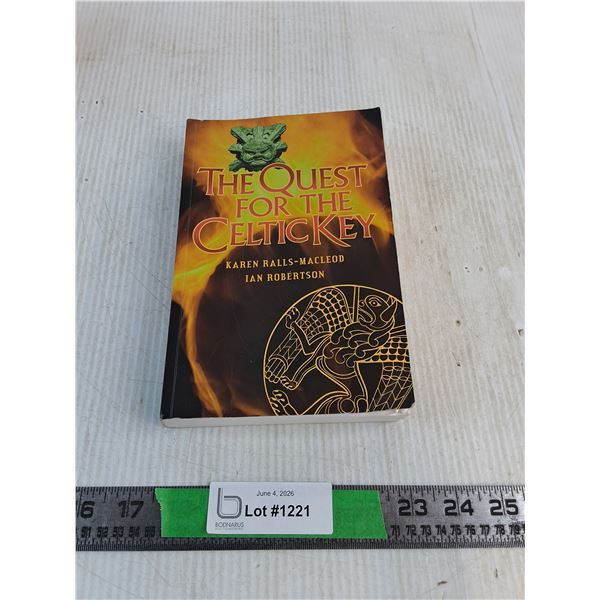 The Quest For The Celtickey Novel ( as is)