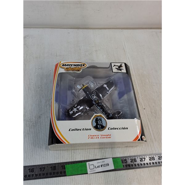 Matchbox Collectibles- Chance Vought F4U-1A Corsair ( NIB, as is)