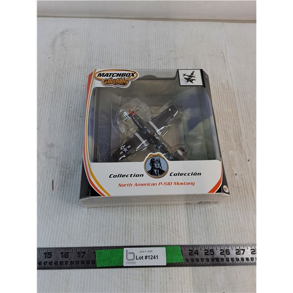 Matchbox Collectibles- North American P-510 Mustang Model (NIB, as is)