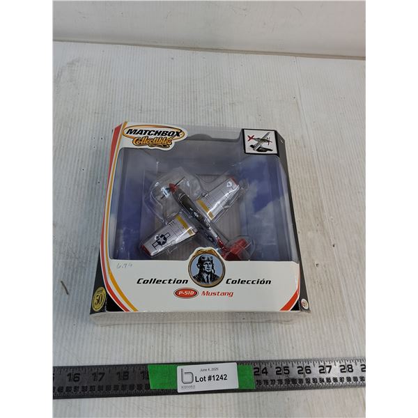 Matchbox Collectibles- P-510 Mustang Model ( NIB, as is)