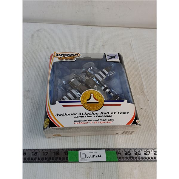 Matchbox Collectibles- Lockheed P-38 Lightning Model (NIB, as is)