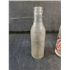 Image 3 : Vintage Clear Glass Orange Crush Soda Pop Bottle, Vintage 12oz Pepsi Cola Bottle  ( as is, cannot sh