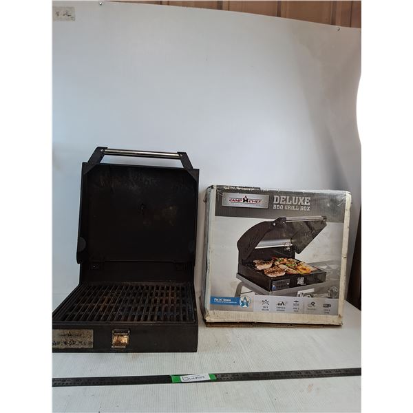 Delux BBQ Grill Box ( as is, cannot ship)