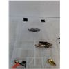 Image 2 : Various Fishing Lures In Utility Box ( as is)
