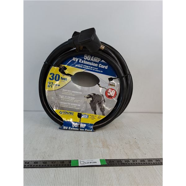 50 AMP RV Extension Cord ( as is), Pickup Preferred