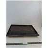 Image 1 : Flat Top Griddle Station With Cover 23"x17" ( as is,cannot ship)