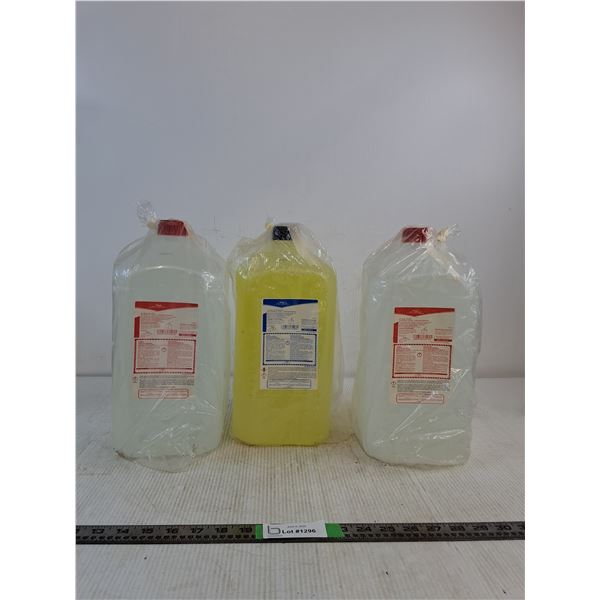 (3) 5-Liter Container of Dental X-ray Fixer Solution ( cannot ship, as is)
