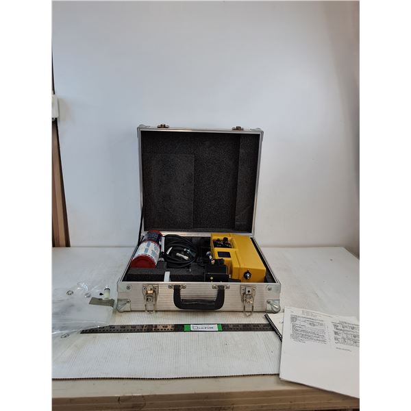 Calibration Gas Cylinders, GasTech Inc. Gastechtor Portable Gas Detection Unit, Case ( as is, cannot