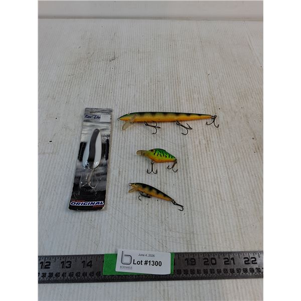 (4) Fishing Lures ( as is)