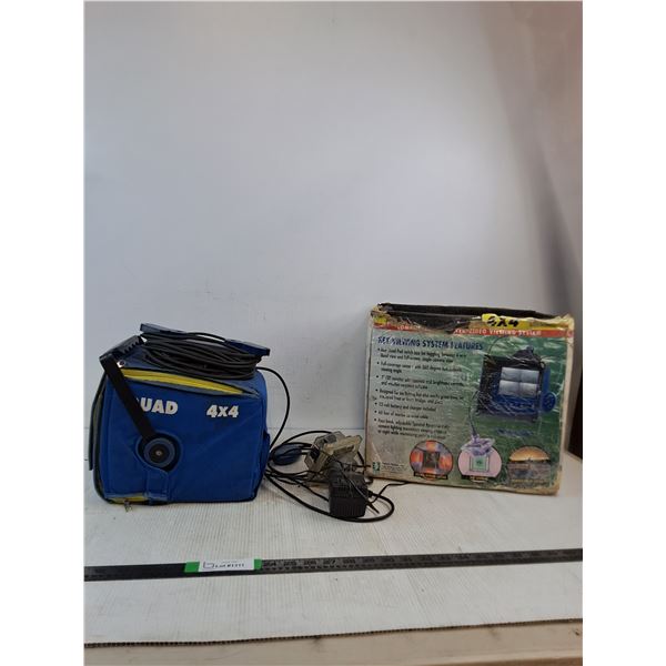 Aqua-Vu Quad 4x4 Underwater Video Camera System ( as is)