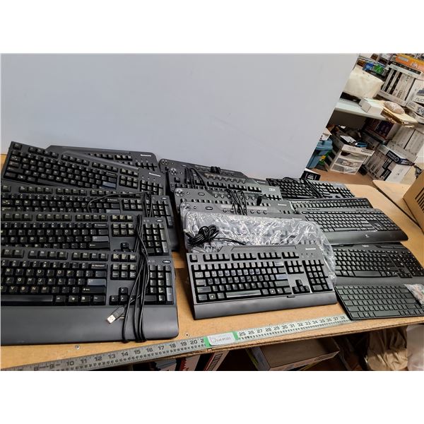 Various Keyboards ( as is, cannot ship)