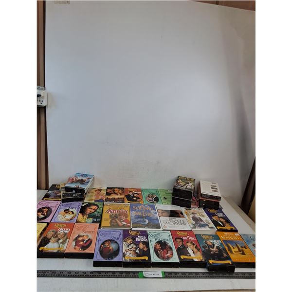 Various VHS Tapes- Danielle Steel, The Sound Of Music, The Miracle Worker, City Of Angels, Misc