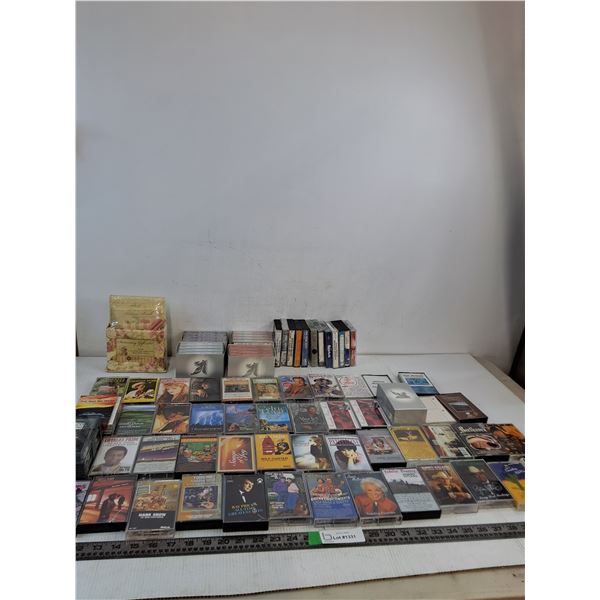 Various Cassette Tapes; Burl Ives, Hank Snow, Ray Prices, Wilf Carter, Charlie Pride, Misc