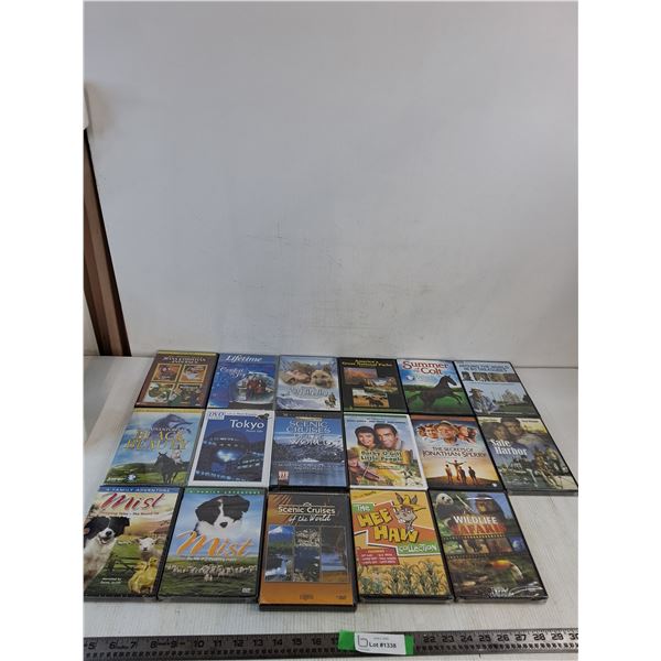 (17) DVD's- The Adventures Of Black Beauty, Tokyo, Mist, Summer Of The Colt, Misc