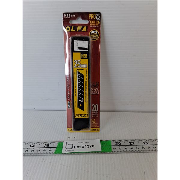 25mm Snap-off Blades- Sealed