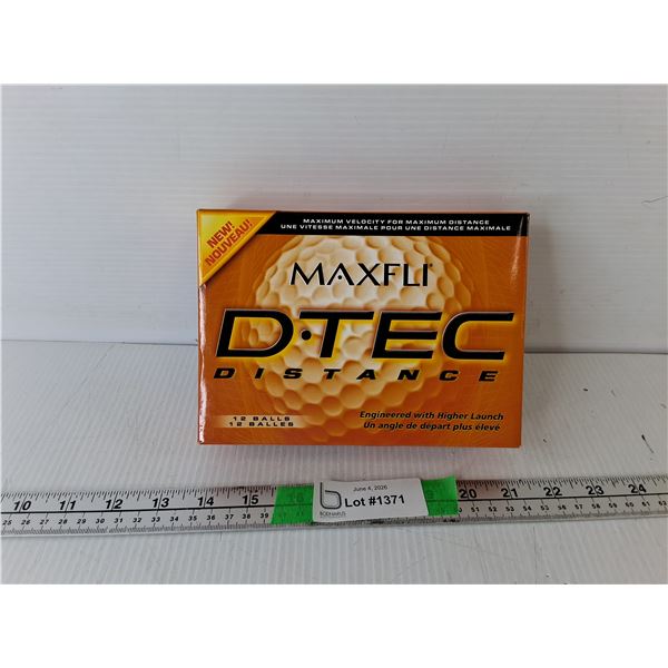 Maxfli D-tec Golfballs
