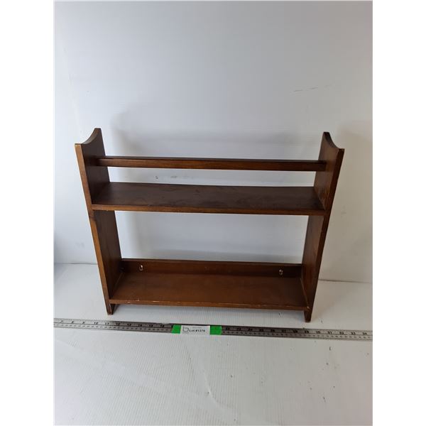 Wooden Wall Shelf 18.75" x 4.5" x 16"- Can't Ship