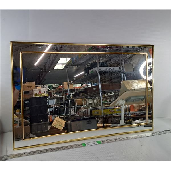Metal Wall Mirror 32.25" x 20.25" - Can't Ship
