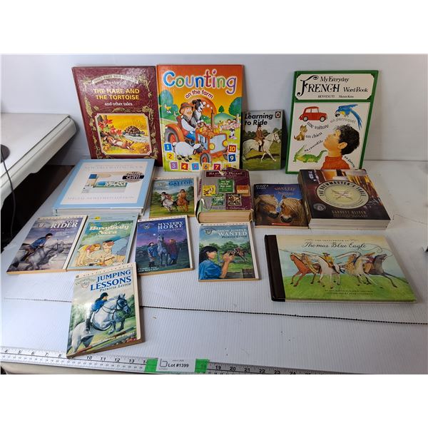 Book Lot- The Brewmaster's Table, Home Decorating, Hare and the Tortoise, Misc.