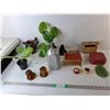 Image 1 : Ceramic Teapot, Artificial Plants, Misc.