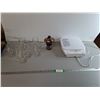 Image 1 : Wine Glasses, Makeup Mirror, Oil Lantern- As Is