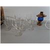 Image 4 : Wine Glasses, Makeup Mirror, Oil Lantern- As Is