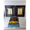 Image 1 : Framed Fashionista & Pyramid Prints Up to 19.25" x 16.25"- Pickup Pref'd