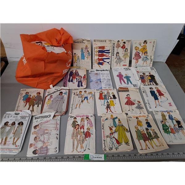 Bag of Sewing Patterns