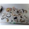 Image 1 : Jewelry Lot- Necklaces, Cufflinks, Brooches, Misc.