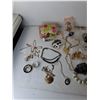 Image 3 : Jewelry Lot- Necklaces, Cufflinks, Brooches, Misc.
