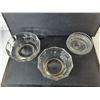 Image 2 : (3) Glass Bowls  Up to 9" Diameter