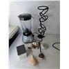 Image 3 : Miniature Lamp Shade, Hamilton Beach Blender- Powers On, Shoe Stretchers, Misc.