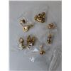 Image 3 : Miniature Brass & Copper Figurines- Lantern, Canon, Clocks, Misc.
